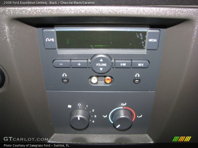 Black / Charcoal Black/Caramel 2008 Ford Expedition Limited