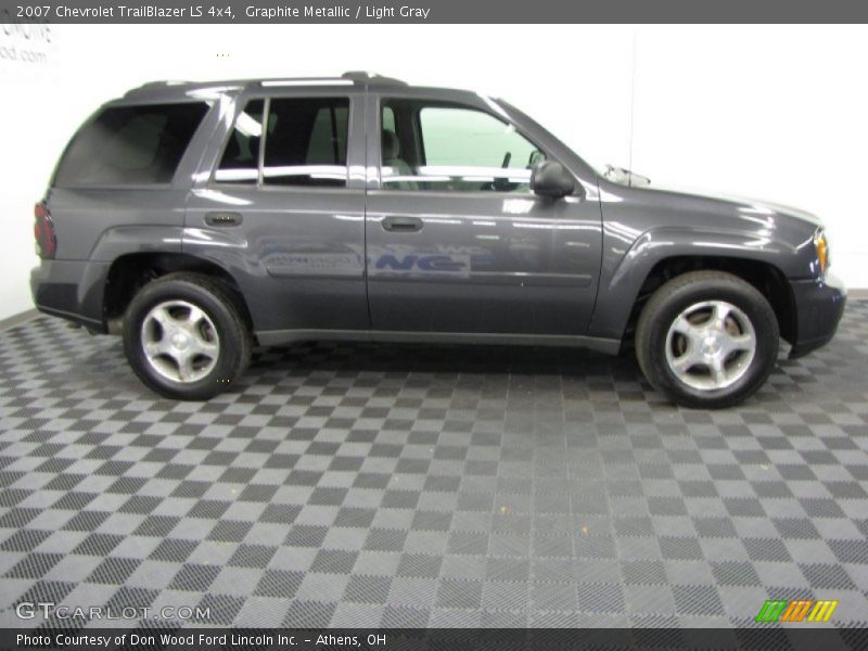 Graphite Metallic / Light Gray 2007 Chevrolet TrailBlazer LS 4x4