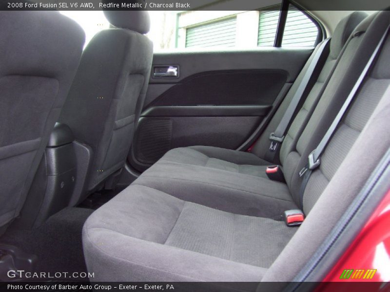 Redfire Metallic / Charcoal Black 2008 Ford Fusion SEL V6 AWD