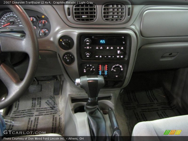 Graphite Metallic / Light Gray 2007 Chevrolet TrailBlazer LS 4x4