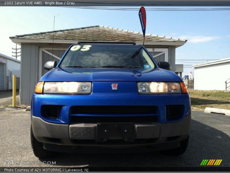Bright Blue / Gray 2003 Saturn VUE AWD