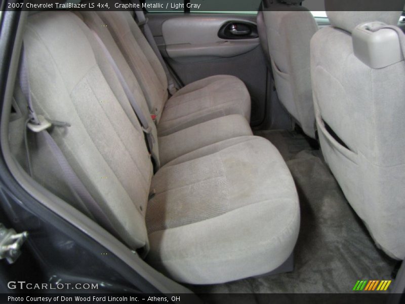 Graphite Metallic / Light Gray 2007 Chevrolet TrailBlazer LS 4x4