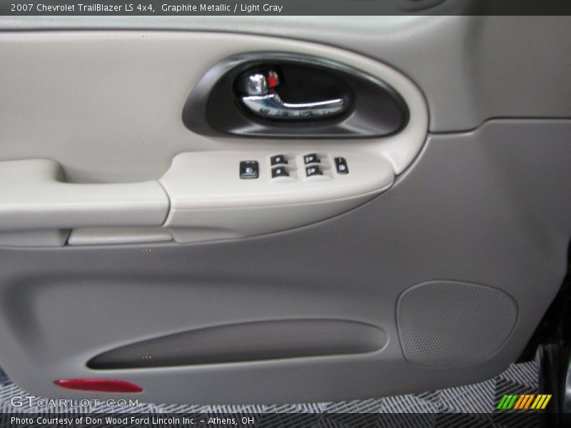 Graphite Metallic / Light Gray 2007 Chevrolet TrailBlazer LS 4x4