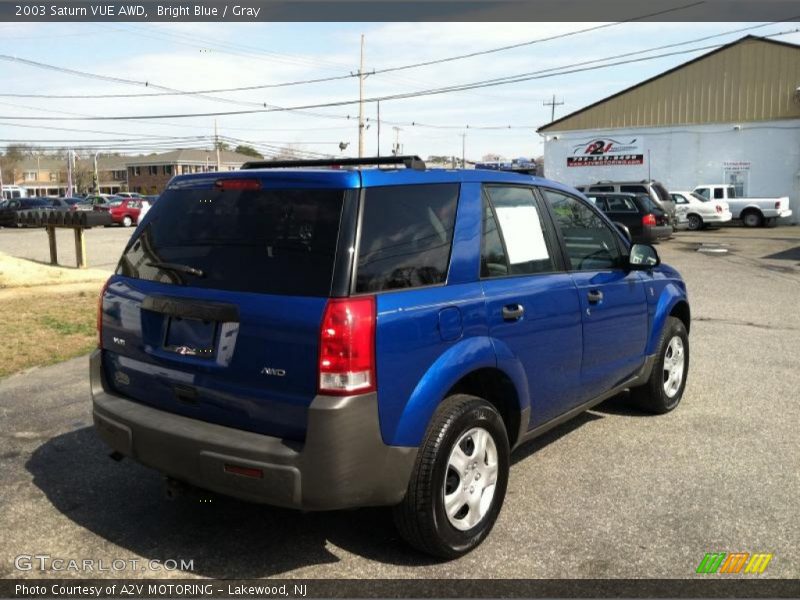 Bright Blue / Gray 2003 Saturn VUE AWD