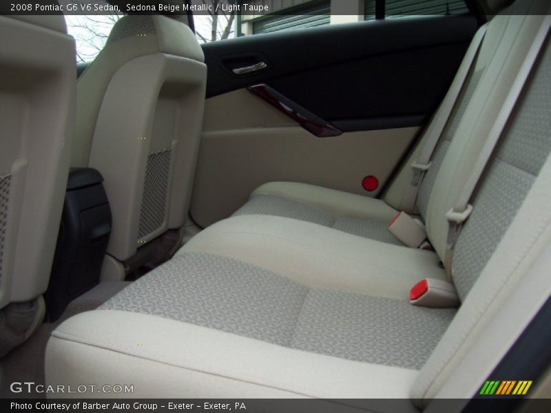 Sedona Beige Metallic / Light Taupe 2008 Pontiac G6 V6 Sedan