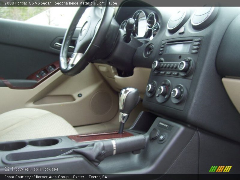 Sedona Beige Metallic / Light Taupe 2008 Pontiac G6 V6 Sedan