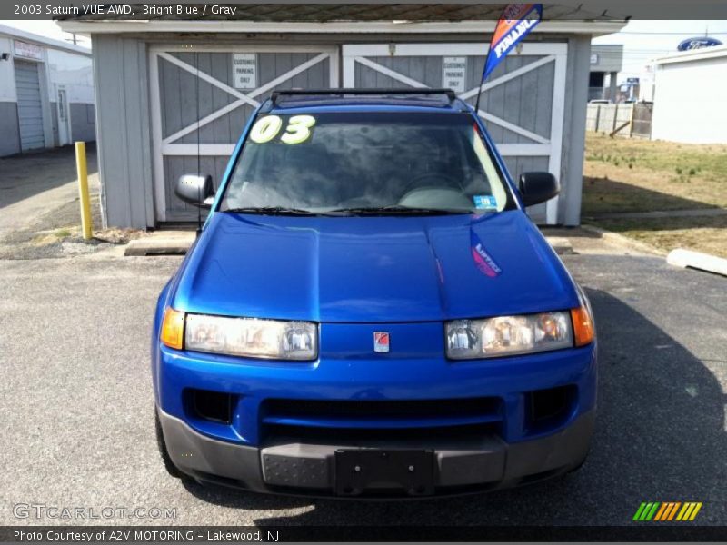 Bright Blue / Gray 2003 Saturn VUE AWD