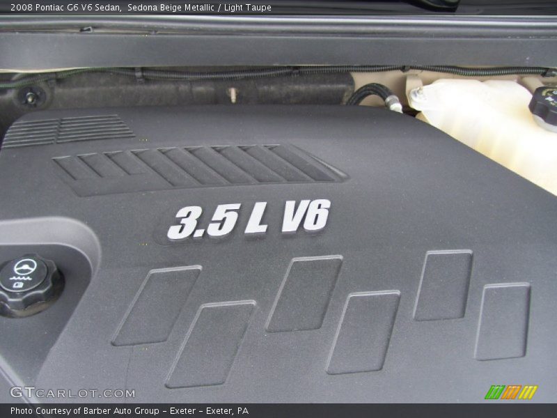 Sedona Beige Metallic / Light Taupe 2008 Pontiac G6 V6 Sedan