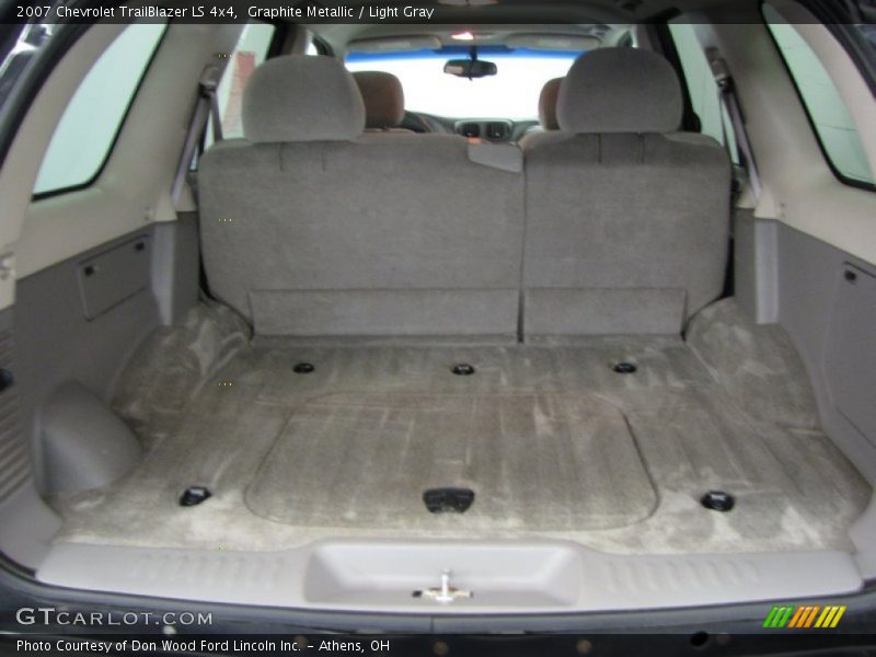 Graphite Metallic / Light Gray 2007 Chevrolet TrailBlazer LS 4x4