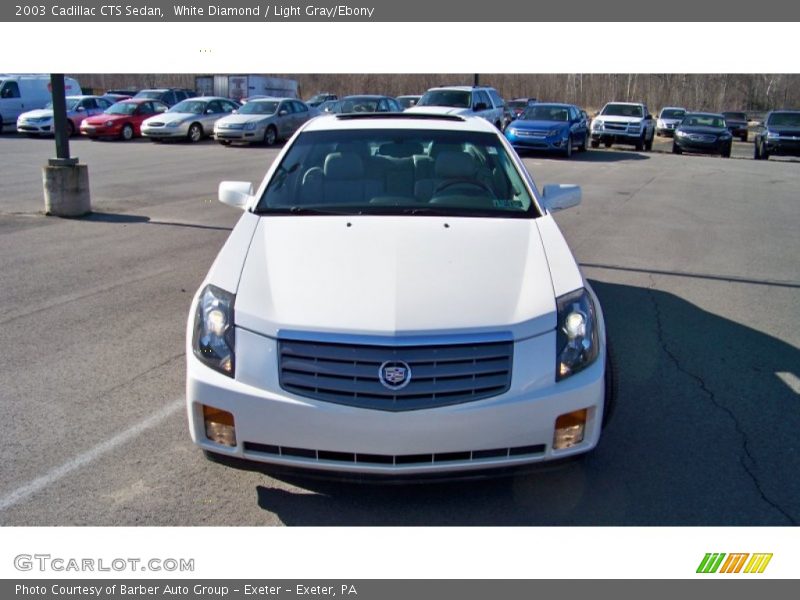 White Diamond / Light Gray/Ebony 2003 Cadillac CTS Sedan
