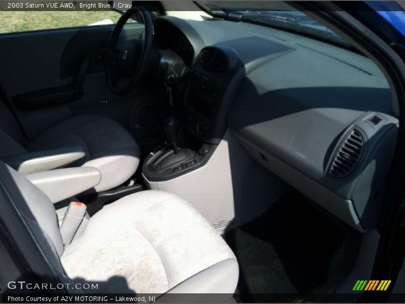 Bright Blue / Gray 2003 Saturn VUE AWD