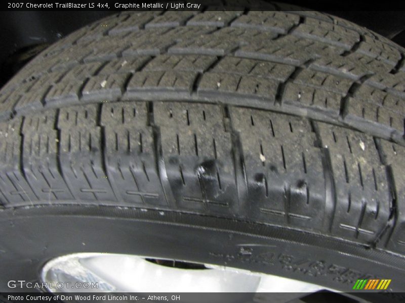 Graphite Metallic / Light Gray 2007 Chevrolet TrailBlazer LS 4x4