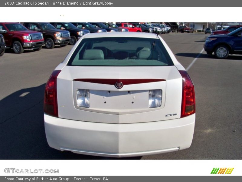 White Diamond / Light Gray/Ebony 2003 Cadillac CTS Sedan