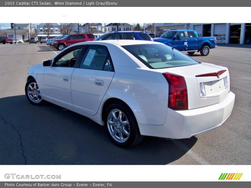 White Diamond / Light Gray/Ebony 2003 Cadillac CTS Sedan