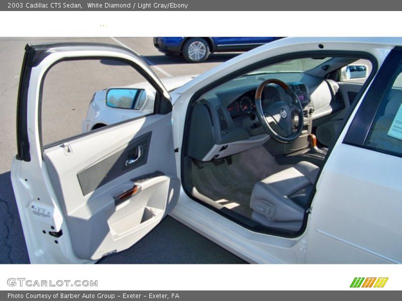 White Diamond / Light Gray/Ebony 2003 Cadillac CTS Sedan