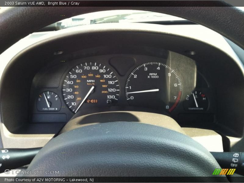 Bright Blue / Gray 2003 Saturn VUE AWD