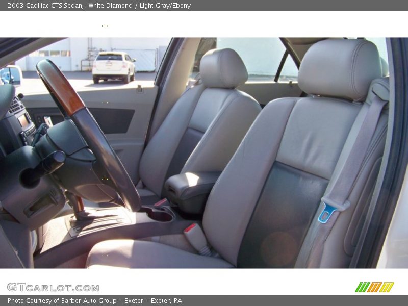 White Diamond / Light Gray/Ebony 2003 Cadillac CTS Sedan