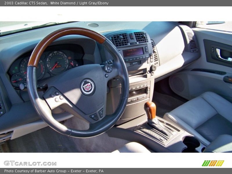 White Diamond / Light Gray/Ebony 2003 Cadillac CTS Sedan