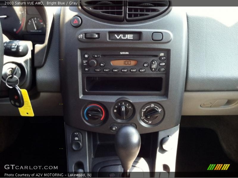 Bright Blue / Gray 2003 Saturn VUE AWD