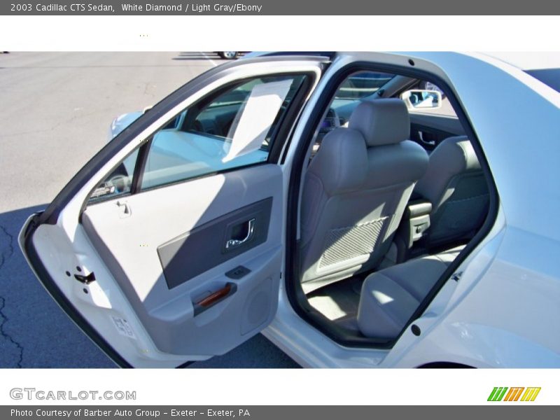 White Diamond / Light Gray/Ebony 2003 Cadillac CTS Sedan