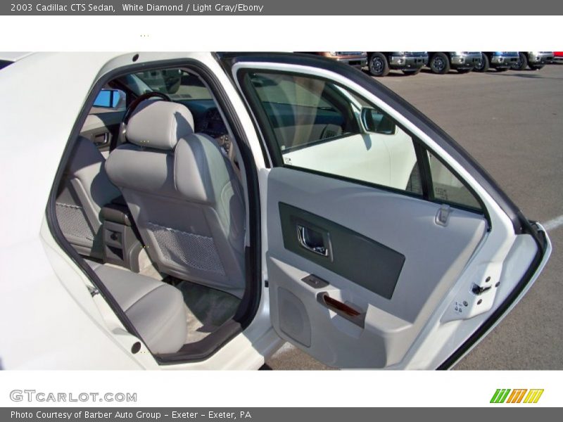 White Diamond / Light Gray/Ebony 2003 Cadillac CTS Sedan