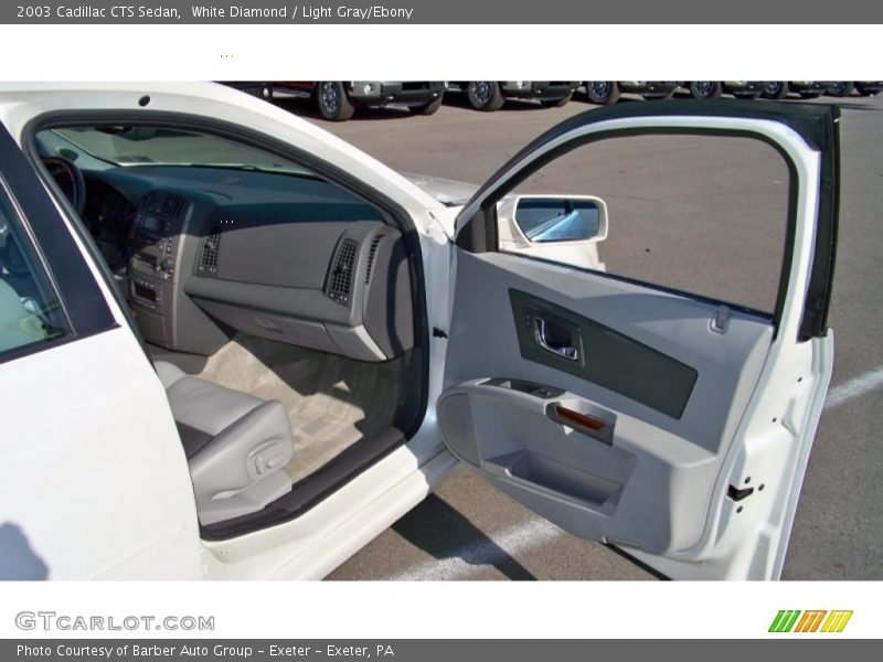 White Diamond / Light Gray/Ebony 2003 Cadillac CTS Sedan