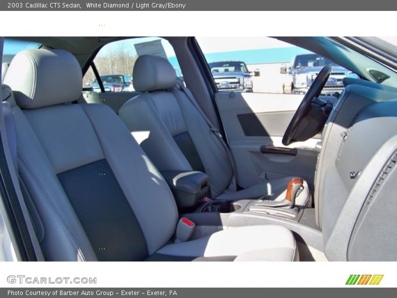 White Diamond / Light Gray/Ebony 2003 Cadillac CTS Sedan