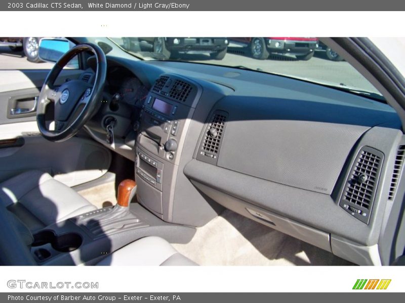 White Diamond / Light Gray/Ebony 2003 Cadillac CTS Sedan