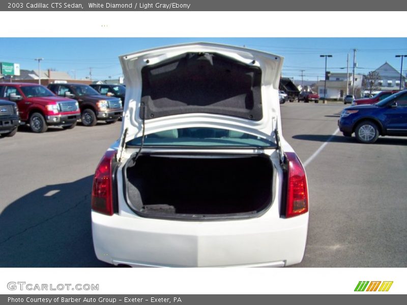 White Diamond / Light Gray/Ebony 2003 Cadillac CTS Sedan