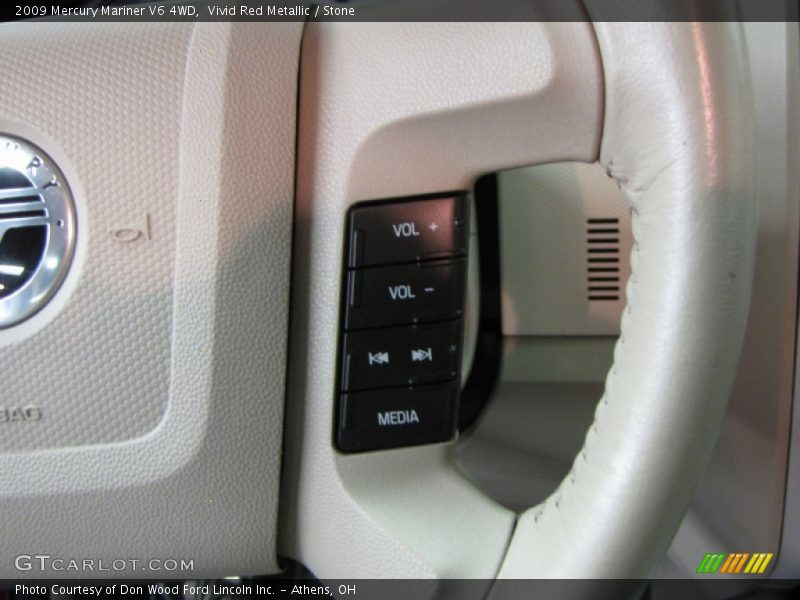 Vivid Red Metallic / Stone 2009 Mercury Mariner V6 4WD