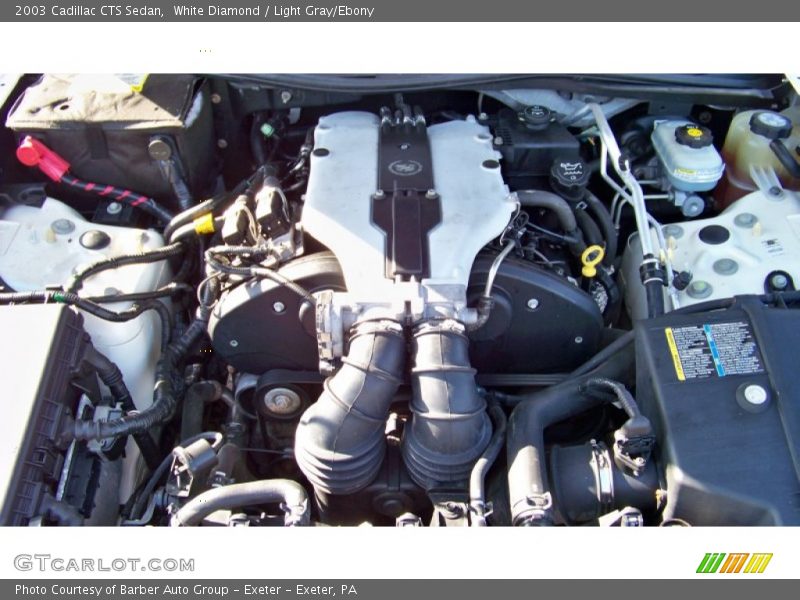 White Diamond / Light Gray/Ebony 2003 Cadillac CTS Sedan