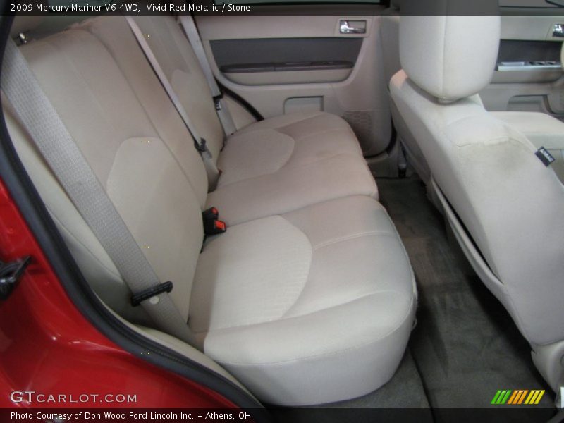 Vivid Red Metallic / Stone 2009 Mercury Mariner V6 4WD