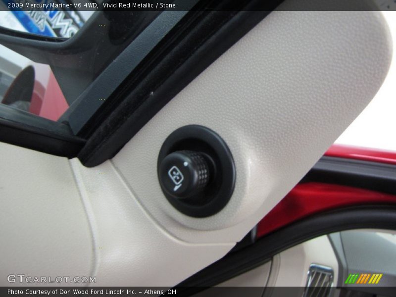 Vivid Red Metallic / Stone 2009 Mercury Mariner V6 4WD