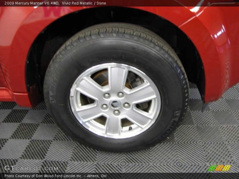 Vivid Red Metallic / Stone 2009 Mercury Mariner V6 4WD