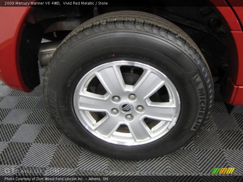 Vivid Red Metallic / Stone 2009 Mercury Mariner V6 4WD