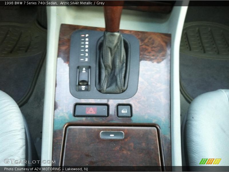 Arctic Silver Metallic / Grey 1998 BMW 7 Series 740i Sedan