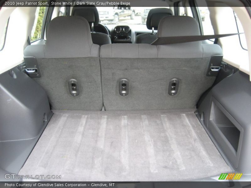 Stone White / Dark Slate Gray/Pebble Beige 2010 Jeep Patriot Sport