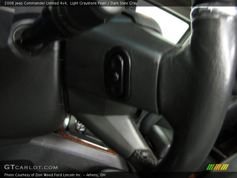 Light Graystone Pearl / Dark Slate Gray 2008 Jeep Commander Limited 4x4