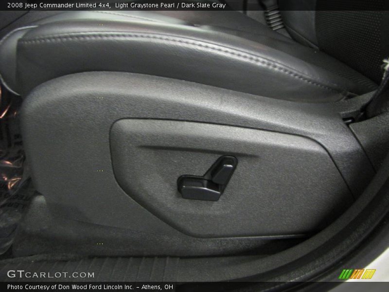 Light Graystone Pearl / Dark Slate Gray 2008 Jeep Commander Limited 4x4