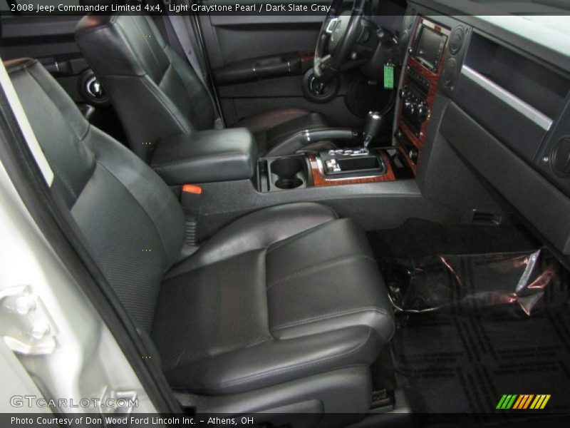 Light Graystone Pearl / Dark Slate Gray 2008 Jeep Commander Limited 4x4