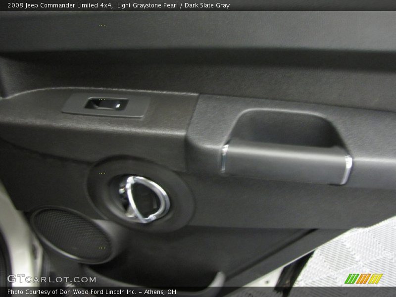 Light Graystone Pearl / Dark Slate Gray 2008 Jeep Commander Limited 4x4