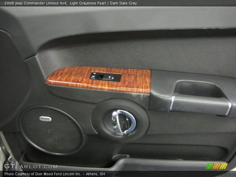 Light Graystone Pearl / Dark Slate Gray 2008 Jeep Commander Limited 4x4