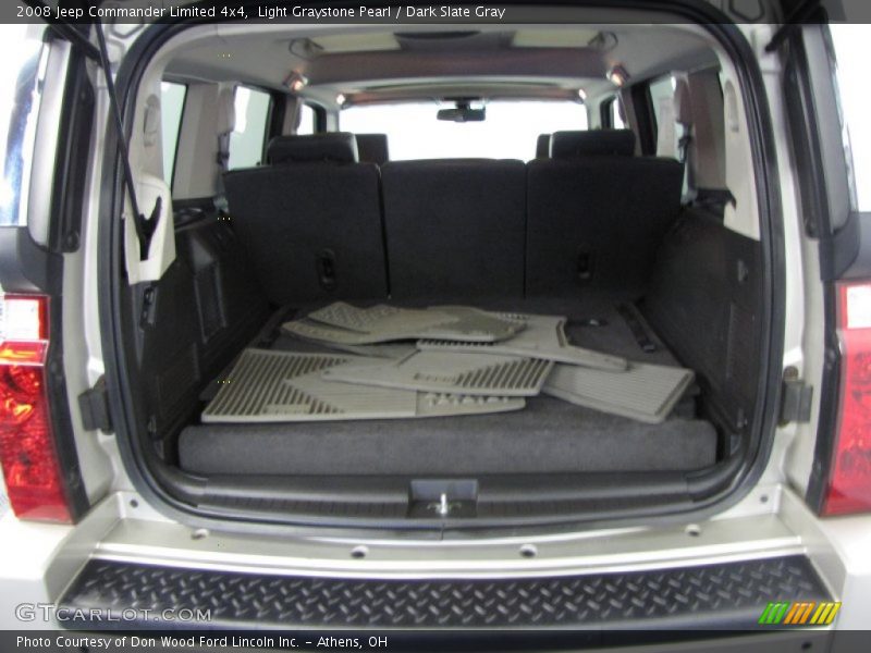 Light Graystone Pearl / Dark Slate Gray 2008 Jeep Commander Limited 4x4