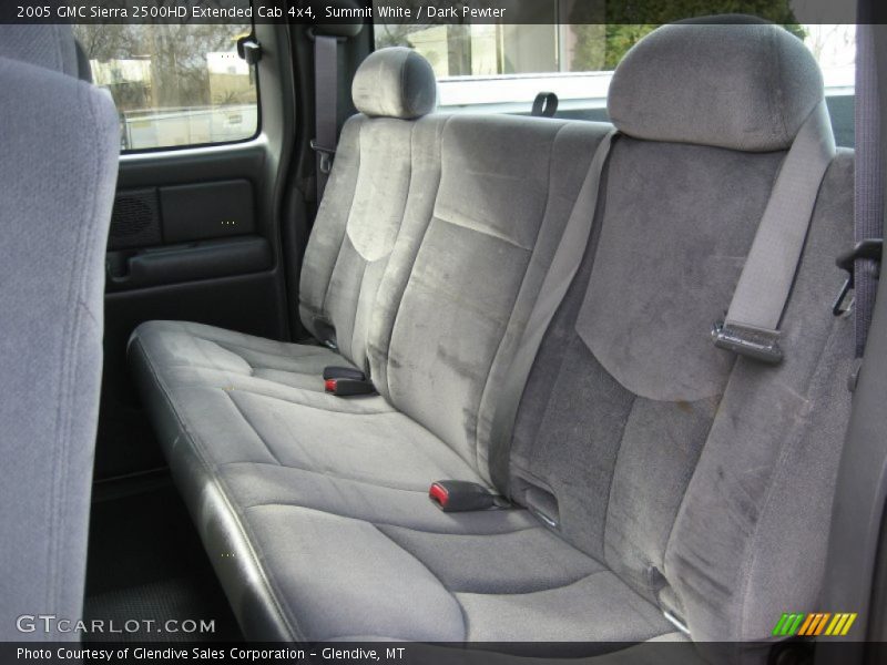 Summit White / Dark Pewter 2005 GMC Sierra 2500HD Extended Cab 4x4