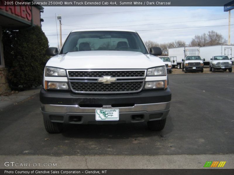 Summit White / Dark Charcoal 2005 Chevrolet Silverado 2500HD Work Truck Extended Cab 4x4