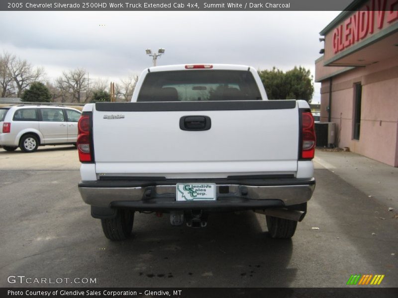 Summit White / Dark Charcoal 2005 Chevrolet Silverado 2500HD Work Truck Extended Cab 4x4