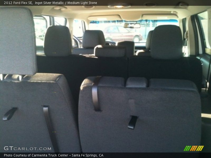 Ingot Silver Metallic / Medium Light Stone 2012 Ford Flex SE