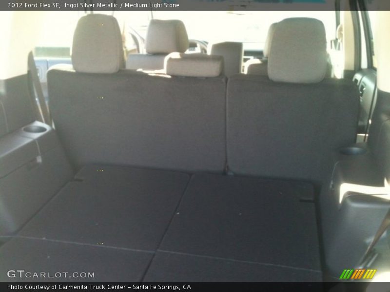 Ingot Silver Metallic / Medium Light Stone 2012 Ford Flex SE