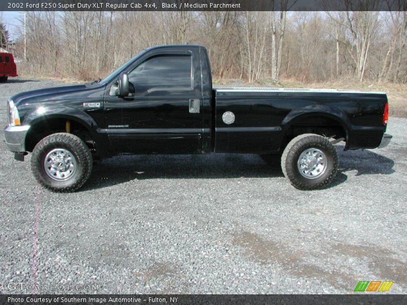 2002 F250 Super Duty XLT Regular Cab 4x4 Black