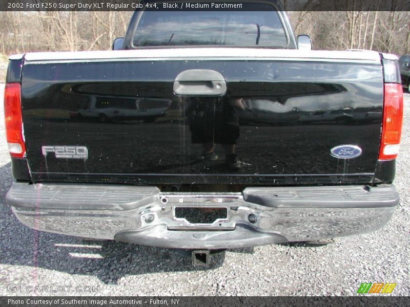 Black / Medium Parchment 2002 Ford F250 Super Duty XLT Regular Cab 4x4